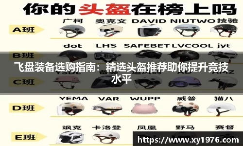 飞盘装备选购指南：精选头盔推荐助你提升竞技水平